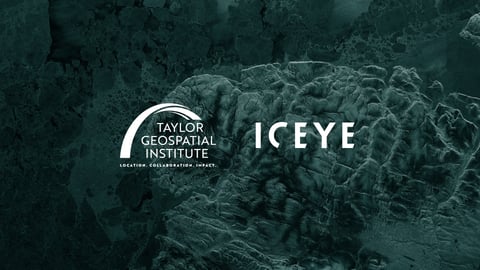 Taylor Geospatial Institute and ICEYE US announce new technology training opportunities, marking launch of Industry Partners Program