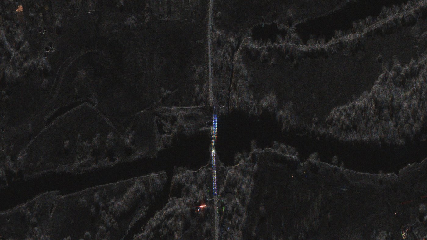 Dwell image damaged infrastructe