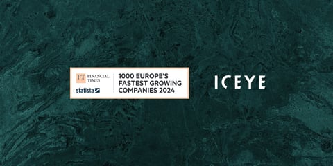 ICEYE ranks at 30 in FT1000 listing