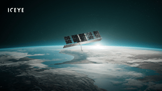 ICEYE Gen4 SAR Satellite over the UAE