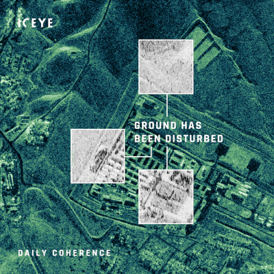 Change detection of CCD Mosul Dam Iraq