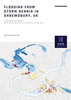 Flood Briefing: Storm Dennis, Shrewsbury, UK