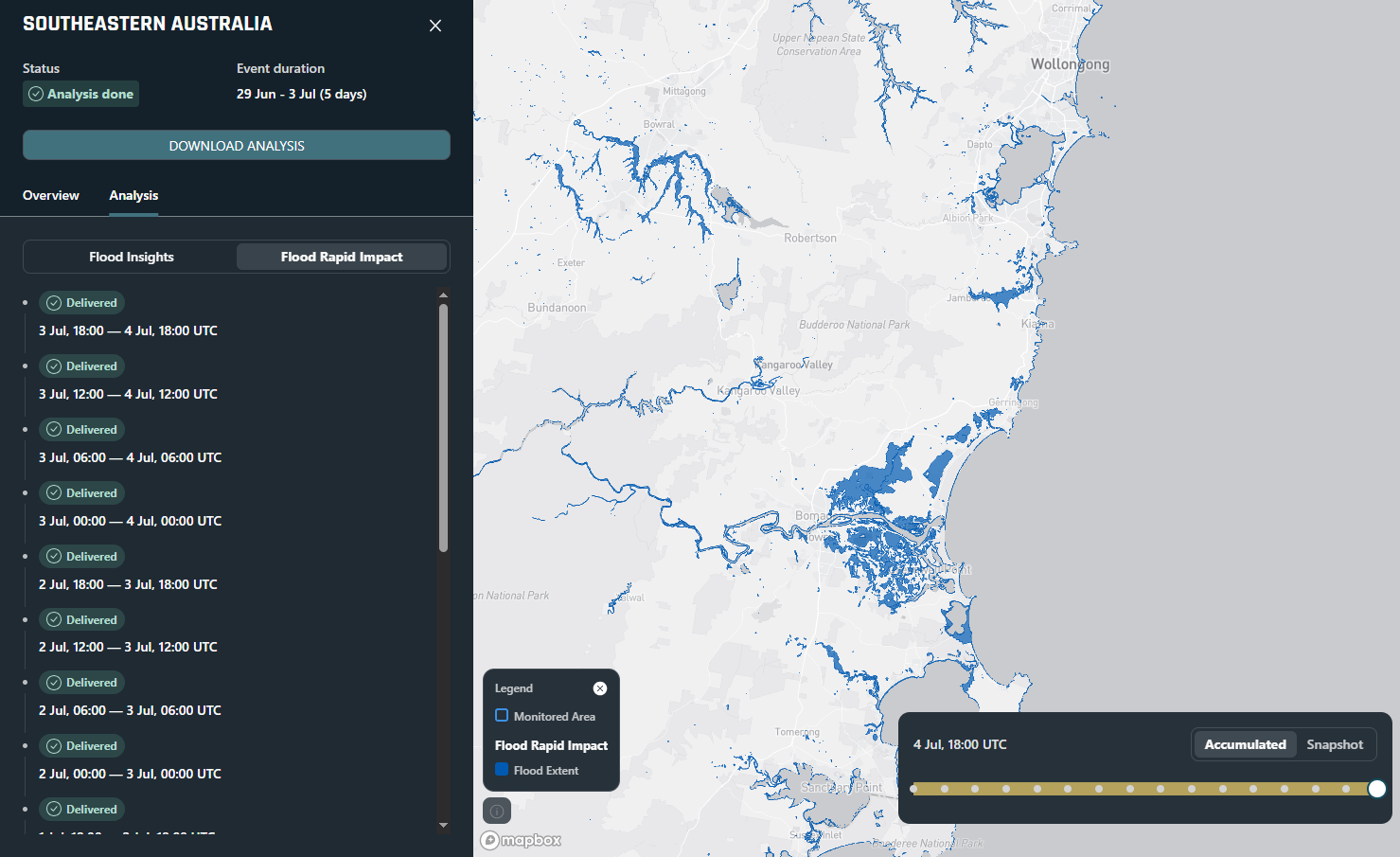 ICEYE ISS screenshot