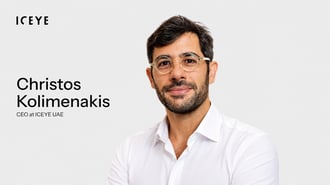 ICEYE UAE CEO Christos Kolimenakis