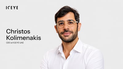ICEYE UAE CEO Christos Kolimenakis
