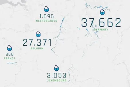 Historic Floods in Western Europe