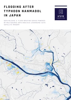 Flooding from Typhoon Nanmadol in Japan