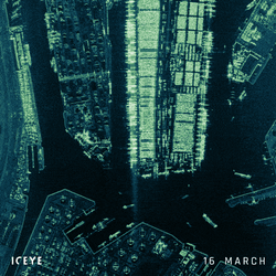ICEYE Rotterdam port Overview Social