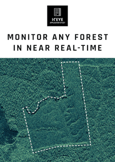 ICEYE forest monitoring download cover