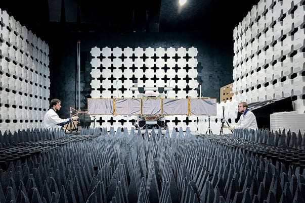 ICEYE_SAR_Satellite_Testing_in_Anechoic_Chamber_2