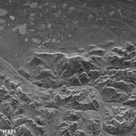 First ICEYE-X1 Radar Image from Space Published