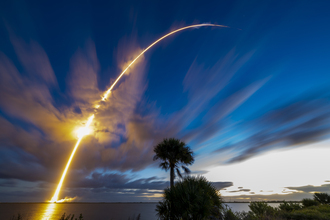 Bandwagon-5 liftoff. Photo: SpaceX