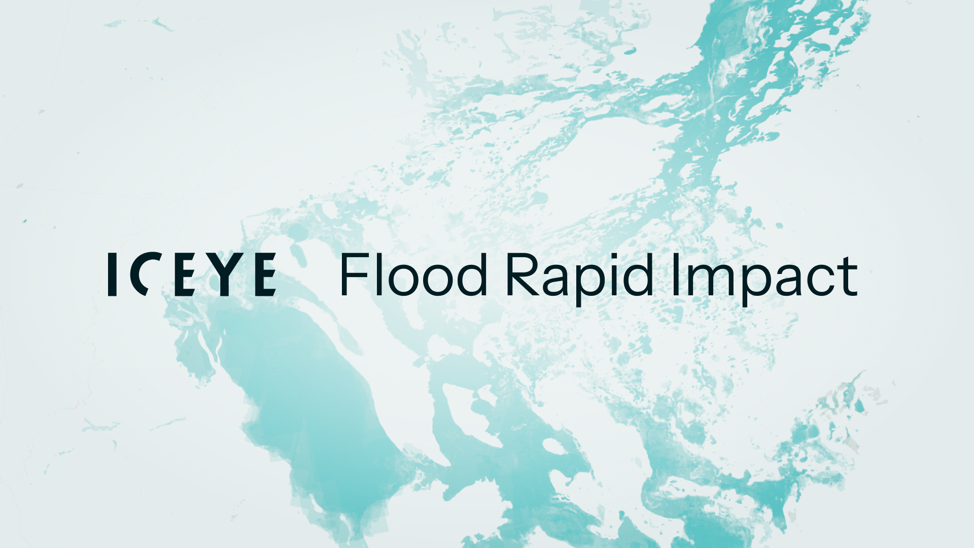 ICEYE unveils machine learning-powered Flood Rapid Impact