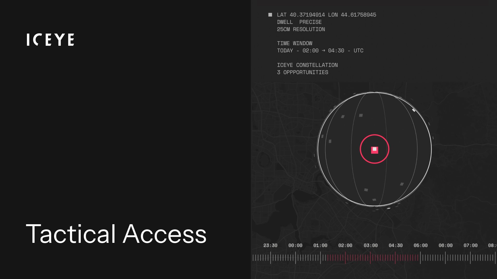 ICEYE launches Tactical Access, providing guaranteed satellite tasking for time-critical missions
