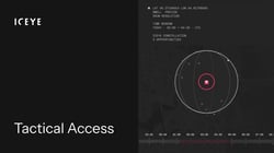 ICEYE launches Tactical Access, providing guaranteed satellite tasking for time-critical missions