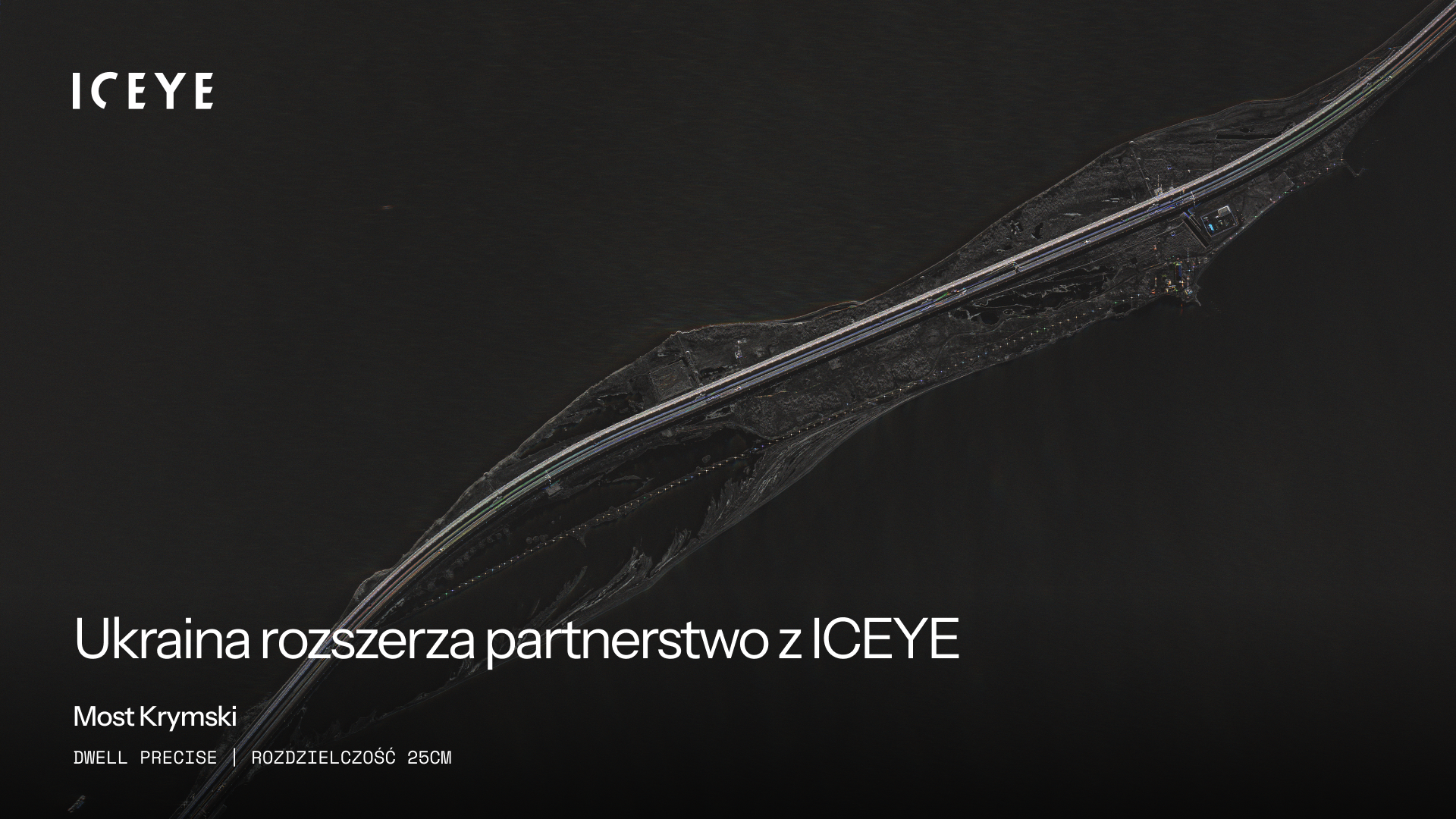 Ukraina rozszerza partnerstwo z ICEYE