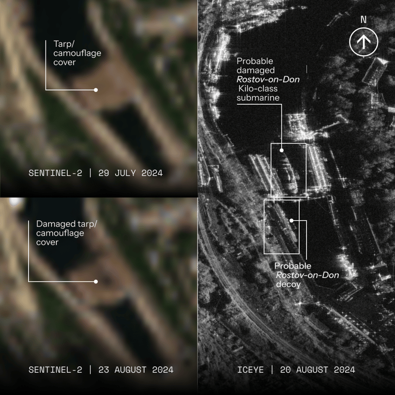 ICEYE SAR Rostov on Don decoy