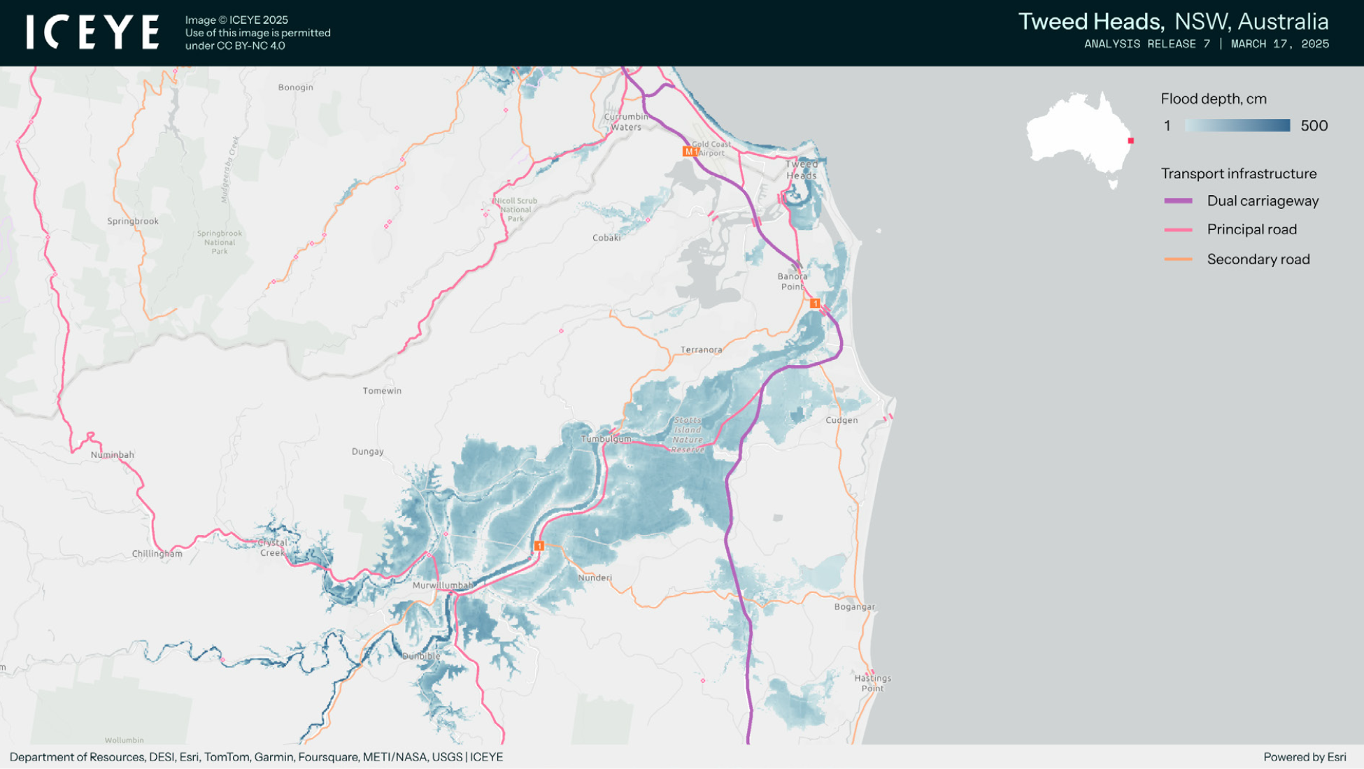 Transport for New South Wales - Australia and ICEYE - 2025