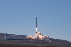 A photo from the Transporter-9 launch