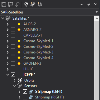 Sensor ON ICEYE Savoir