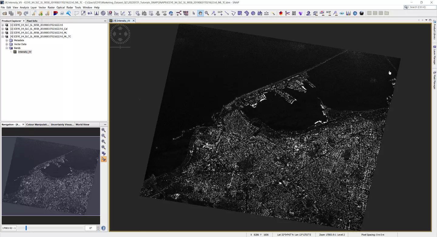 SNAP SLC 05 Terrain Correction Results 1