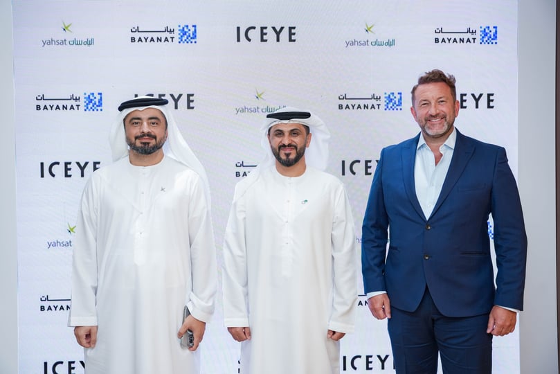 Bayanat, Yahsat and ICEYE Expand Domestic Earth Observation Satellite Fleet to Seven Spacecraft Covering the Middle East
