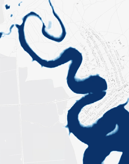 Pełna skala powodzi w obwodzie chersońskim w Ukrainie
