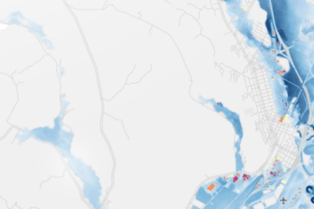Delivering flood impact data during the 2022 hurricane season