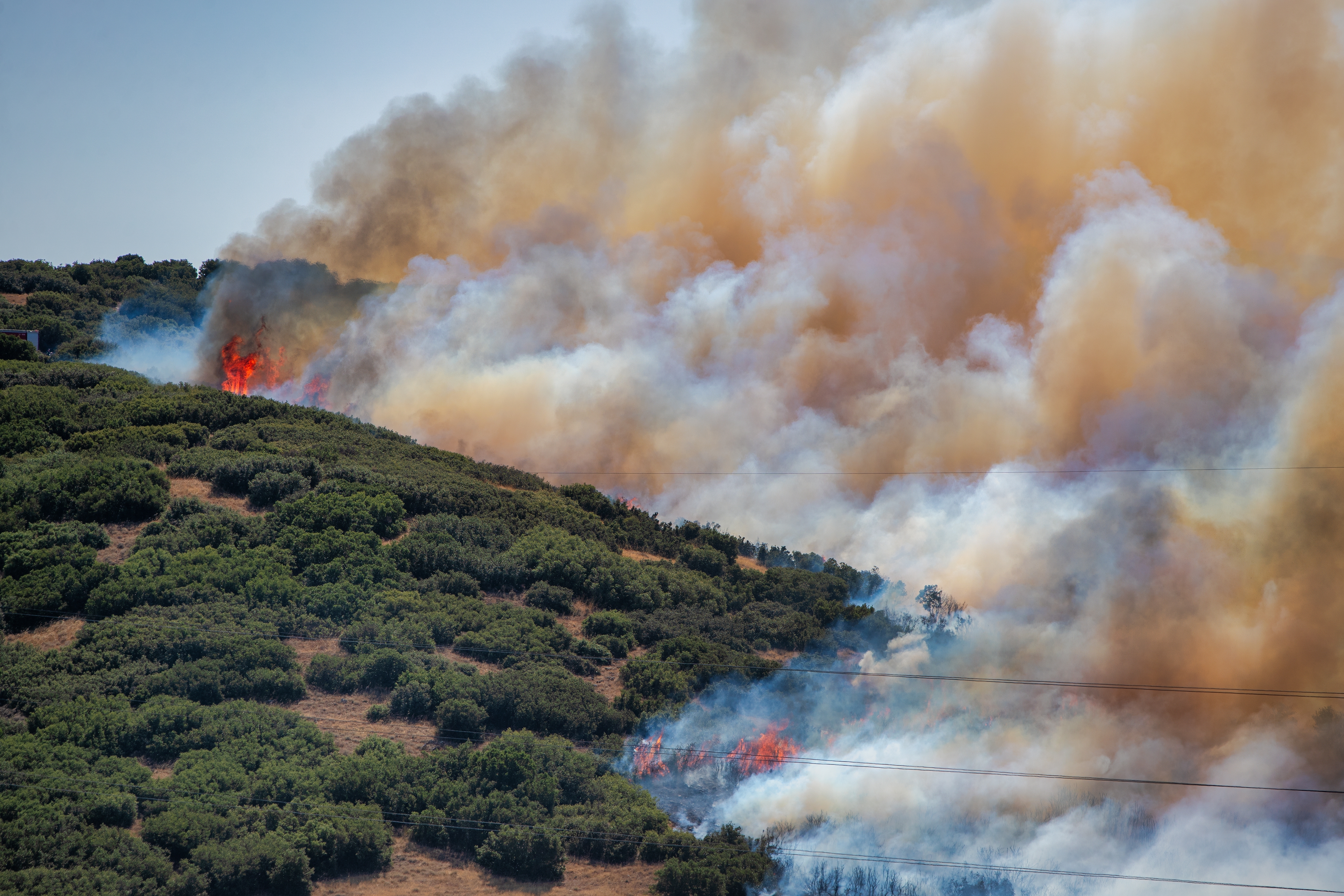 Fire in Greece 2026