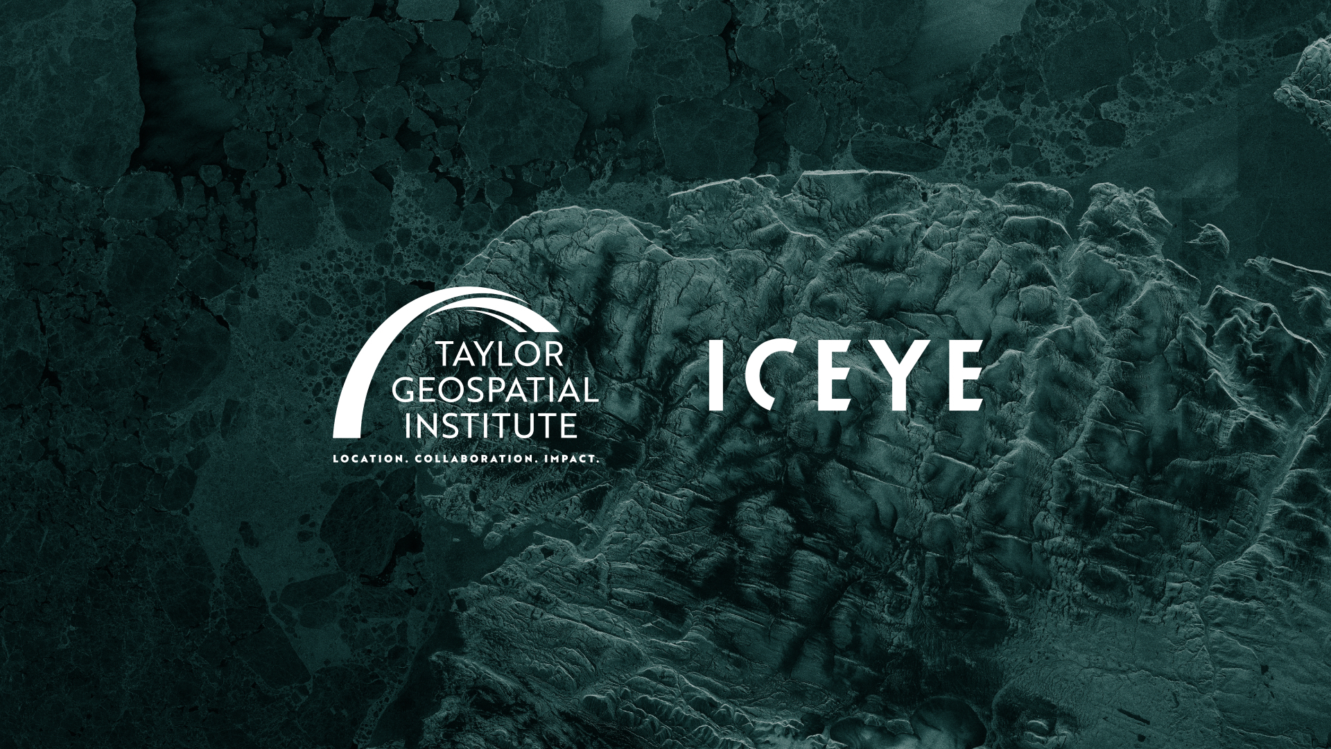 Taylor Geospatial Institute and ICEYE US announce new technology training opportunities, marking launch of Industry Partners Program