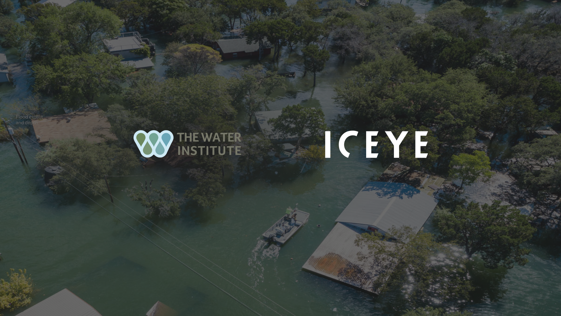 ICEYE and The Water Institute partner to advance the next generation of predictive flood intelligence