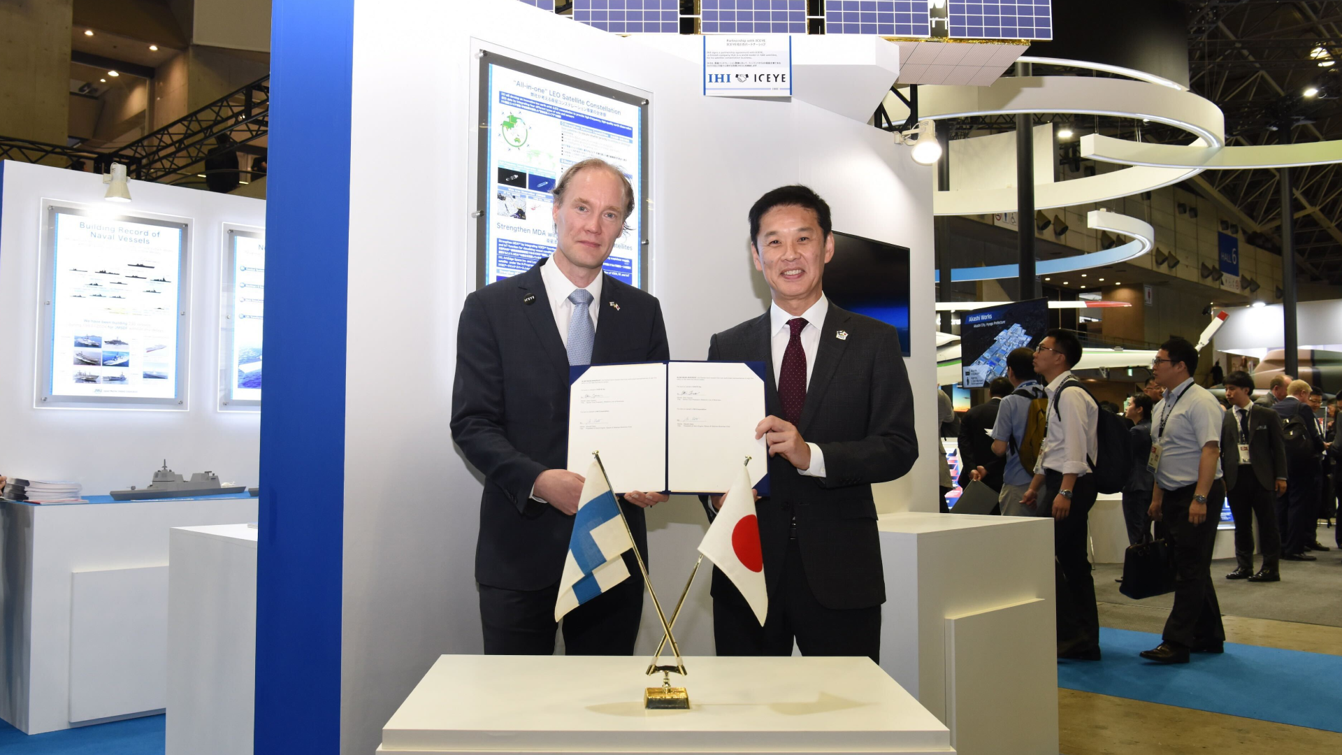 ICEYE and IHI start cooperation to develop SAR satellite constellation in Japan