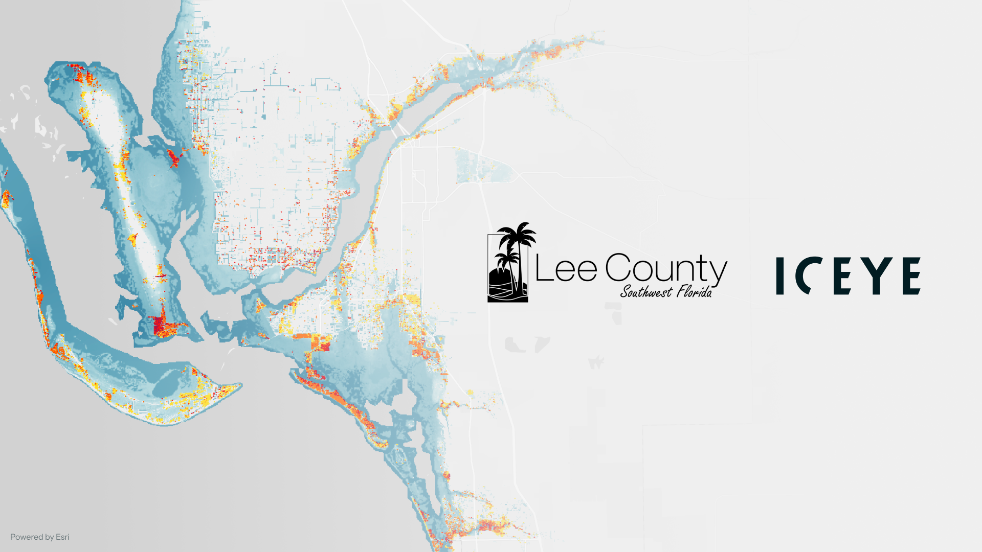 Lee County renews partnership with ICEYE after satellite data guides response to major hurricanes