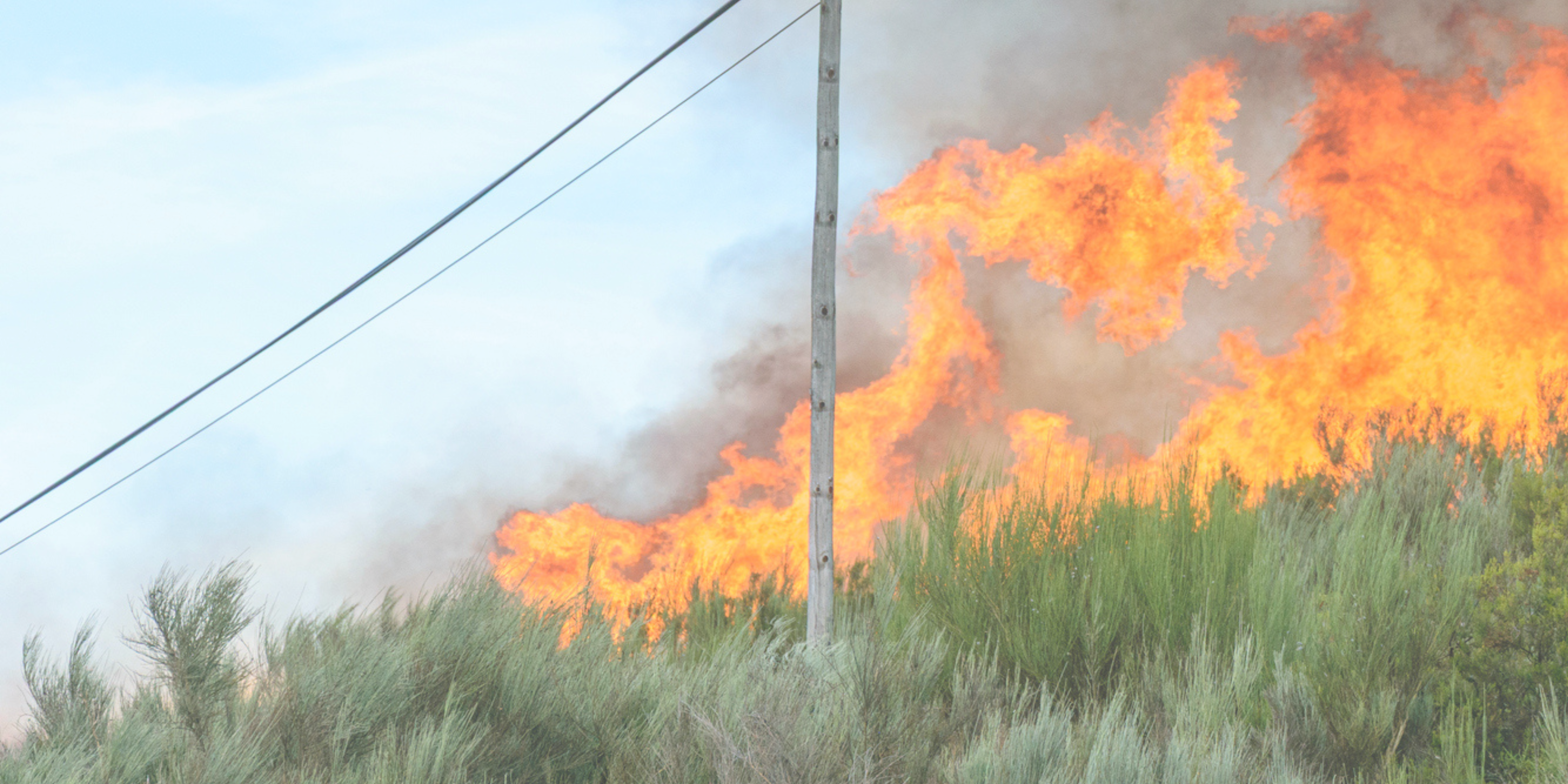 Spain - Fire - Banner - Field