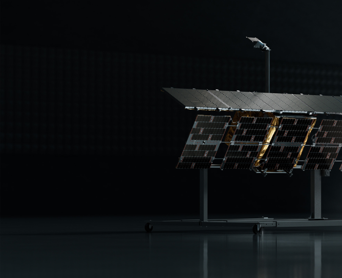 Showroom satellite render dark content bg half