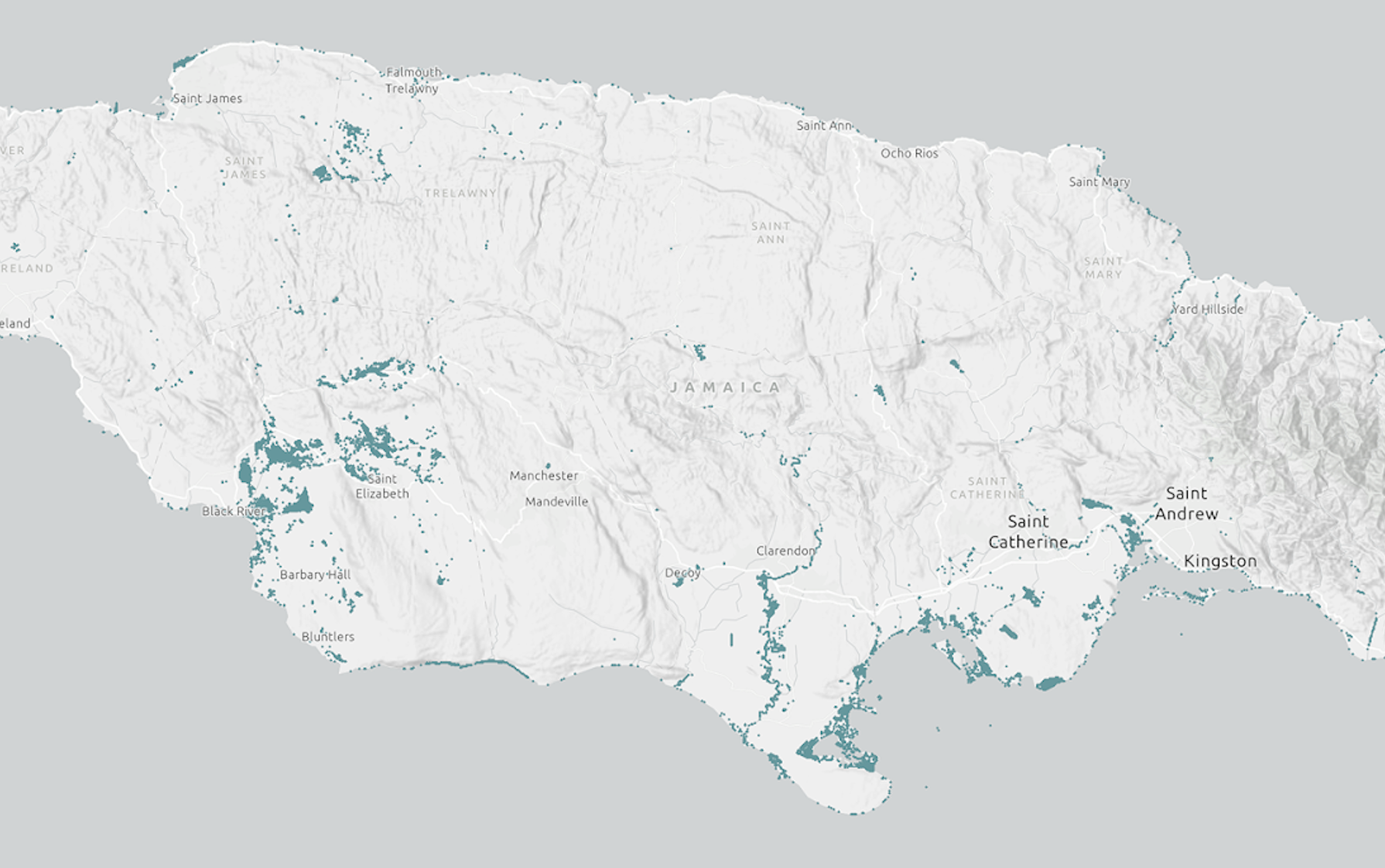 Hurricane Melissa - ICEYE - Flood Rapid Impact - Thumbnail